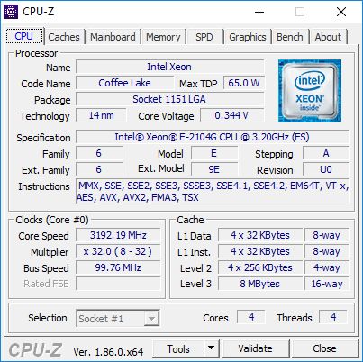 The Xeon Entry Quad-Core CPU Review: Xeon E-2174G, E-2134, and E